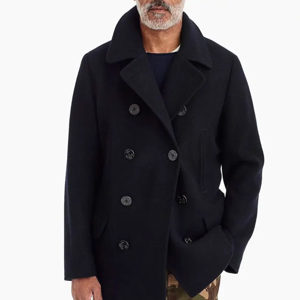 J. Crew Men's Peacoat Black M